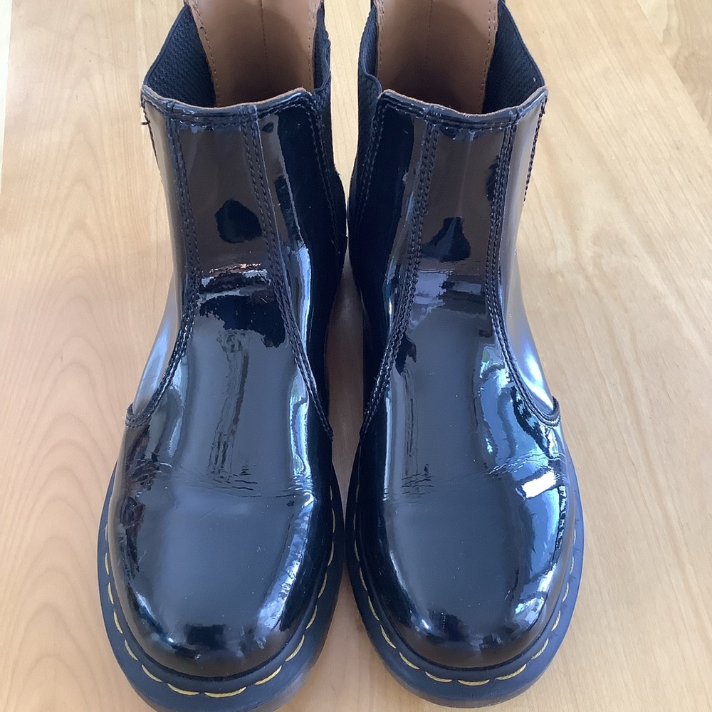 Dr. Martens Patent Leather Chelsea Boots - Picture 6 of 11